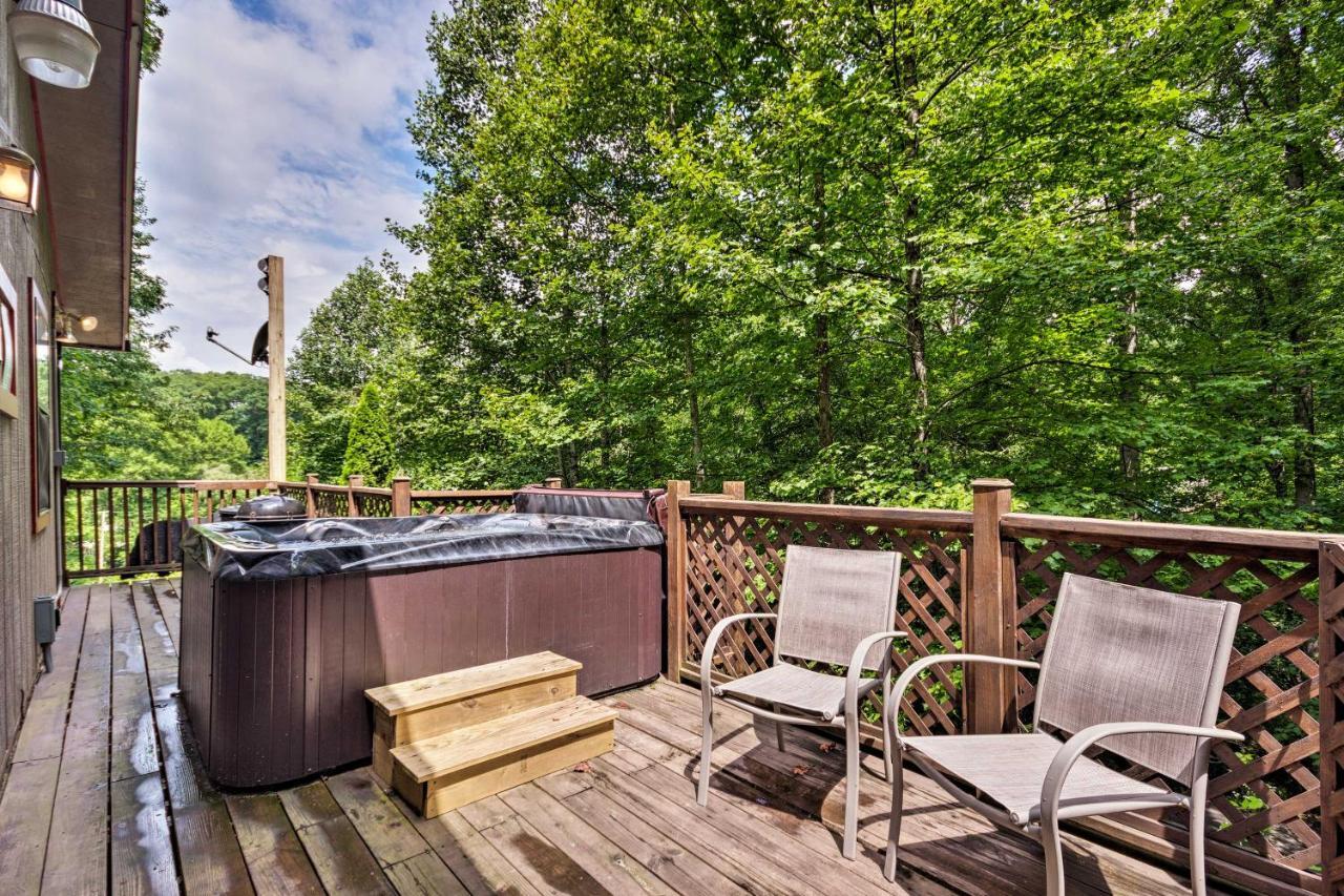 Bryson City Cabin In Smoky Mountains With Hot Tub! Exterior foto